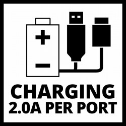 Einhell USB ārējais lādētājs TC-CP 18Li USB A/C Solo