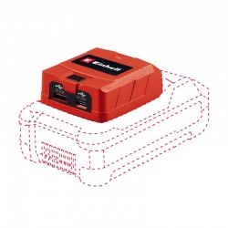 Einhell USB ārējais lādētājs TC-CP 18Li USB A/C Solo