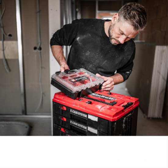 Einhell E-Case kaste ar atvilknēm