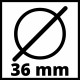 Einhell Grīdas birste 28cm ar rullīšiem