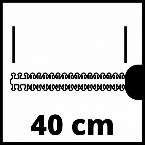 Einhell GC-CH 18/40 Li-Solo Akumulatora dzīvžoga šķēres