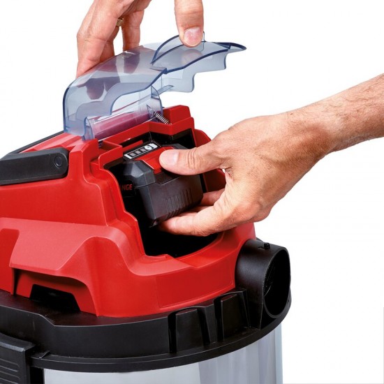 Einhell TC-VC 18/20 LiS-Solo Akumulatora putekļu sūcējs