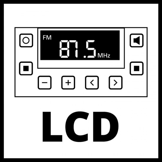 Einhell TC-RA 18 Li-Solo Akumulatora radio