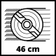 Einhell GC-PM 46/5 S Benzīna zāles pļāvējs Einhell GC-PM 46/5 S Benzīna zāles pļāvējs