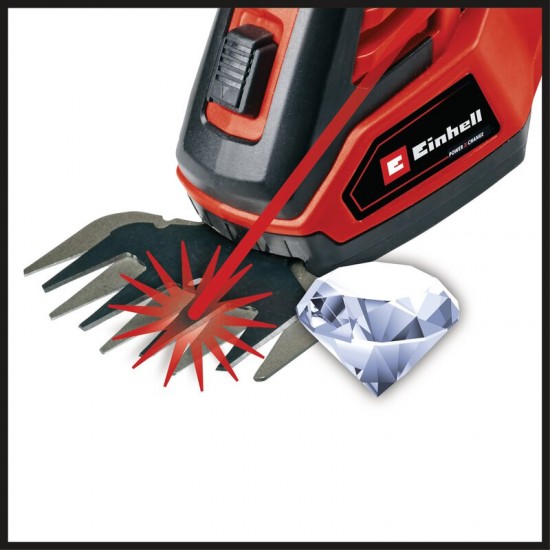 Einhell GE-CG 18/100Li-Solo Akumulatora zāles-krūmu sķēres