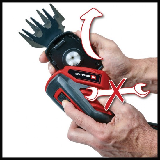 Einhell GC-CG 3,6/70Li Akumulatora zāles-krūmu šķēres