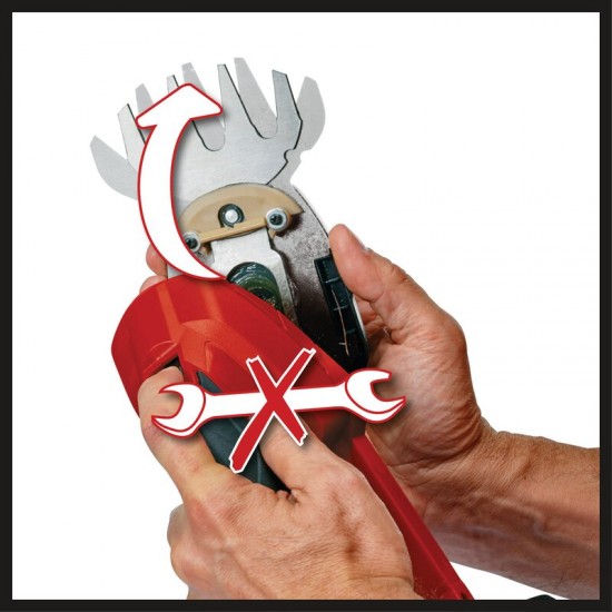 Einhell GE-GG 18 Li-Solo  Akumulatora zāles-krūmu šķēres