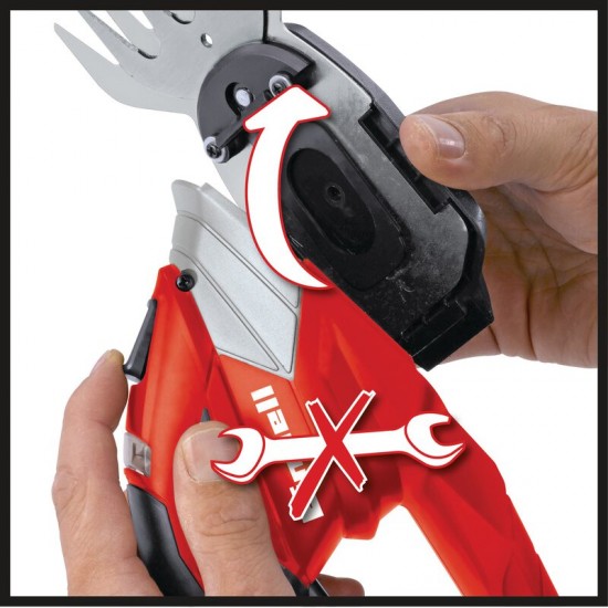 Einhell GE-CG 7.2 Li Akumulatora zāles-krūmu šķēres