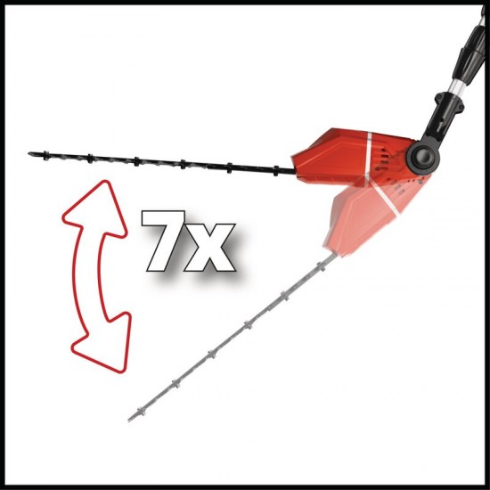 Einhell GE-HC 18Li T-KIT Akumulatora dzīvžoga šķēres+zāģis