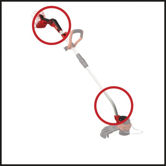 Einhell GP-CT 36/35Li BL-Solo Akumulatora zāles trimmeris Einhell GP-CT 36/35Li BL-Solo Akumulatora zāles trimmeris
