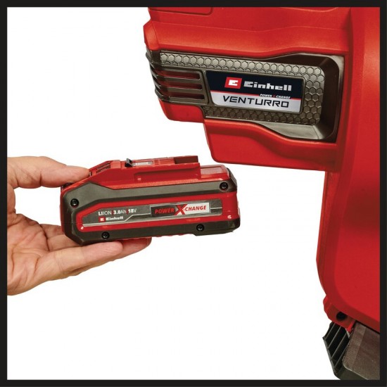 Einhell VENTURRO 18/210 Akumulatora lapu pūtējs Einhell VENTURRO 18/210 Akumulatora lapu pūtējs