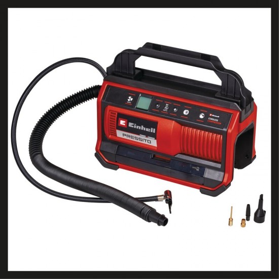 Einhell PRESSITO 18/25 Akumulatora hibrīdkompresors Einhell PRESSITO 18/25 Akumulatora hibrīdkompresors