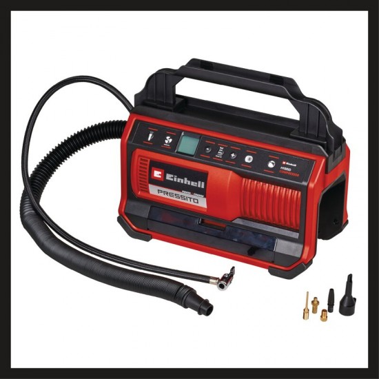Einhell PRESSITO 18/25 Hybrid Akumulatora hibrīdkompresors Einhell PRESSITO 18/25 Hybrid Akumulatora hibrīdkompresors