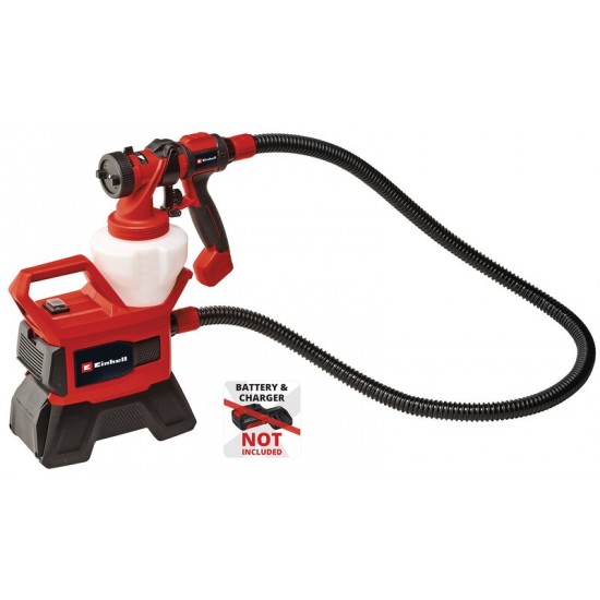 Einhell TC-SY 18/90 Li-Solo Akumulatora krāsas izsmidzināšanas pistole Einhell TC-SY 18/90 Li-Solo Akumulatora krāsas izsmidzināšanas pistole
