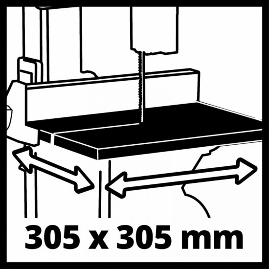 Einhell TC-SB 200/1 Mazais stacionārais lentzāģis Einhell TC-SB 200/1 Mazais stacionārais lentzāģis