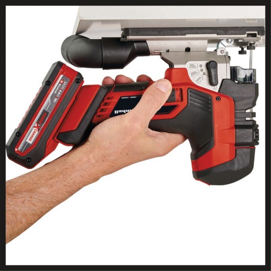 Einhell TP-JST 18/135 Li BL-Solo Akumulatora figūrzāģis Einhell TP-JST 18/135 Li BL-Solo Akumulatora figūrzāģis