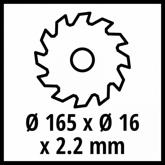 Einhell TC-CS 1250 Ripzāģis