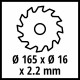 Einhell TC-CS 1250 Ripzāģis