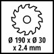 Einhell TC-CS 1410 Ripzāģis