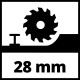 Einhell TE-CS 18/89 Li-Solo Akumulatora mazais ripzāģis