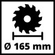 Einhell TE-CS 18/165-1Li-Solo Akumulatora ripzāģis