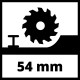 Einhell TE-CS 18/165-1Li-Solo Akumulatora ripzāģis