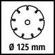 Einhell TC-MA 1300 Gropjfrēze 1320W/125mm Einhell TC-MA 1300 Gropjfrēze 1320W/125mm