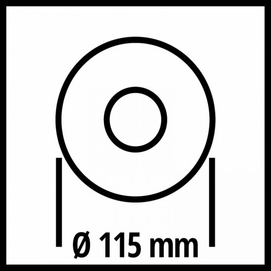 Einhell TE-AG 115 Leņķa slīpmašīna
