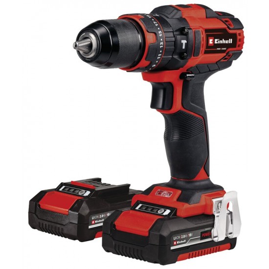 Einhell TE-CD 18/40 Li+64 Akumulatora urbjmašīna Einhell TE-CD 18/40 Li+64 Akumulatora urbjmašīna
