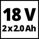 Einhell TE-CD 18/40 Li+64 Akumulatora urbjmašīna Einhell TE-CD 18/40 Li+64 Akumulatora urbjmašīna