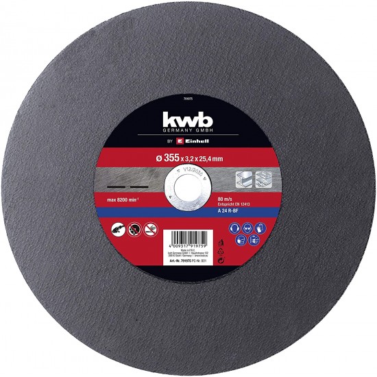 KWB by Einhell Abrazīvais disks metālam 355mm