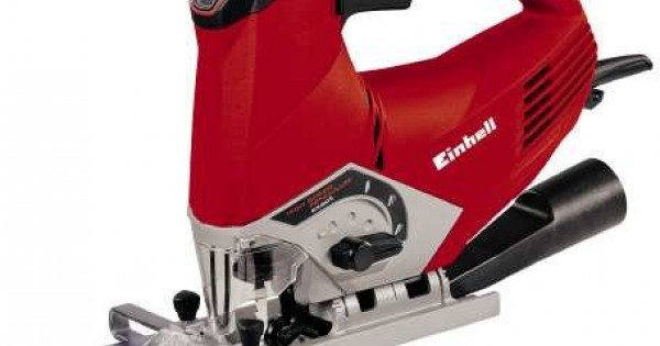 Seghetto Alternativo Einhell TE-JS 100 – 750 W, Taglio Fino A 100 Mm, Inclinabile 45°, Con Valigetta E Lama Per Legno